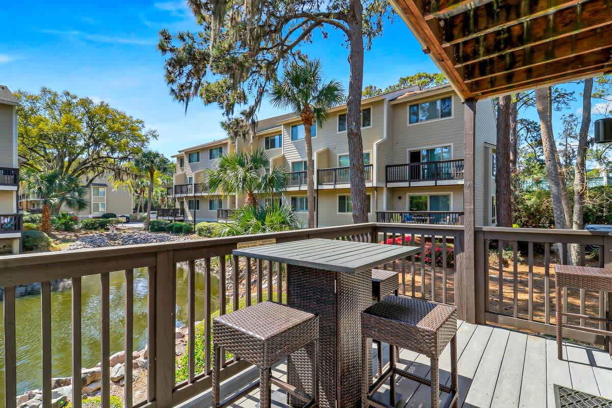 Enjoy watching local wildlife bask in the sun along the lagoon.