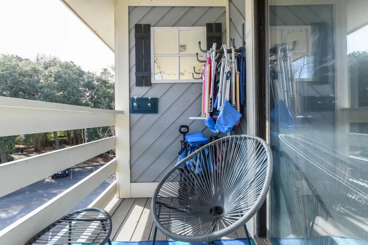Balcony and Seating Area