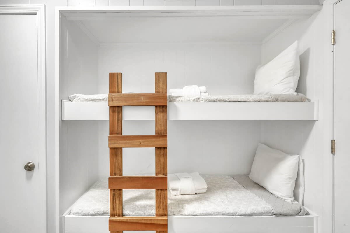 Twin Bunk Beds in Hallway
