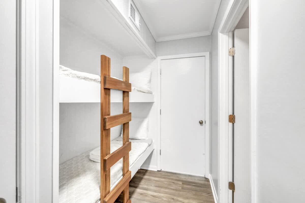 Twin Bunk Beds in Hallway