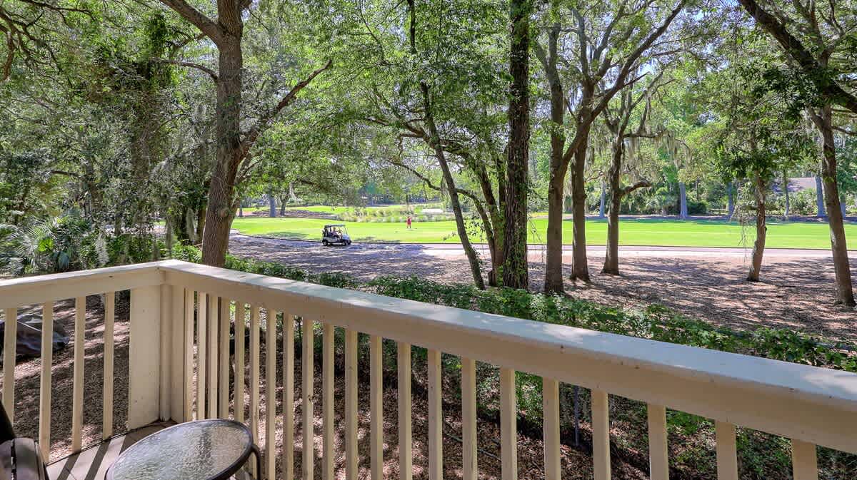 Balcony with Golf Course Views