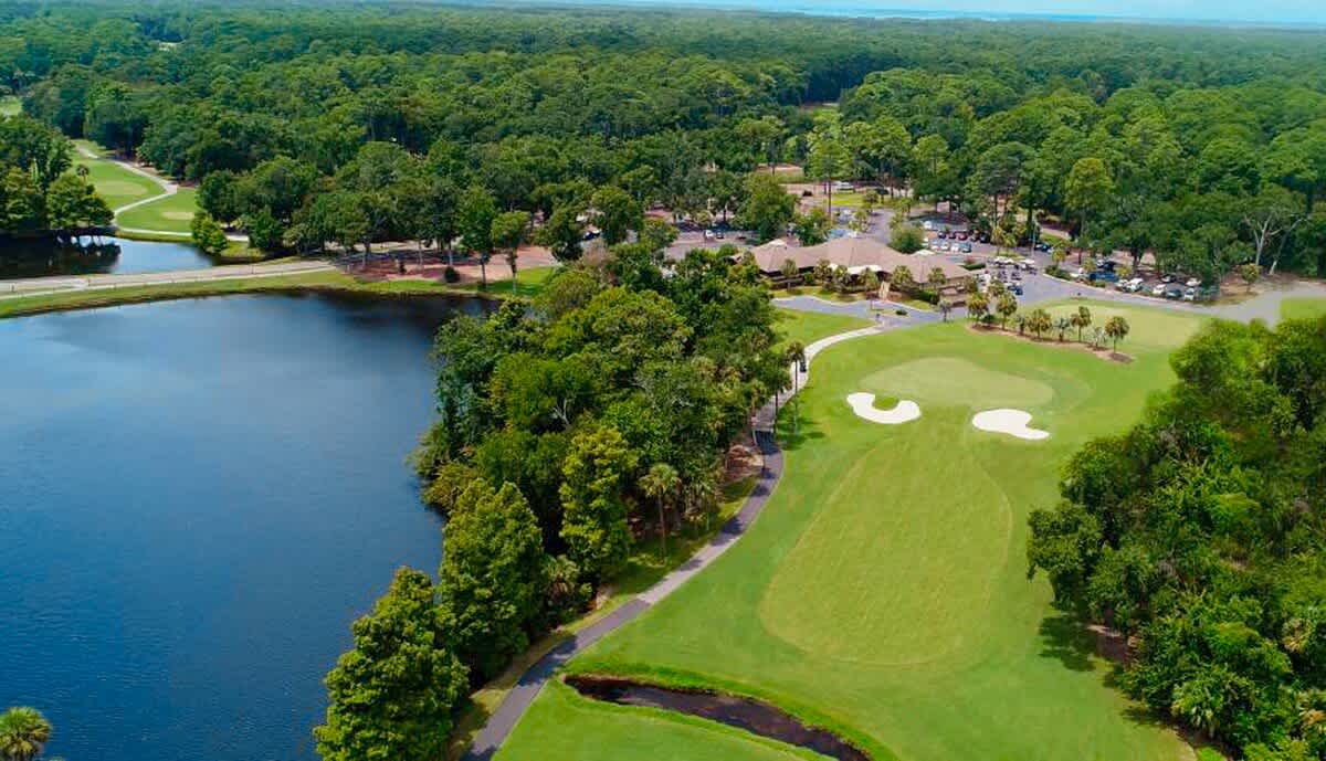 Aerial of Shipyard Golf Course