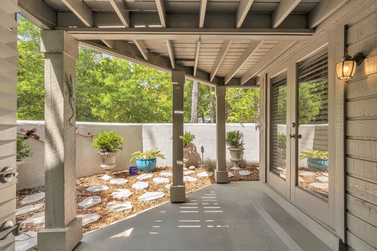 Private Patio with Gazebo