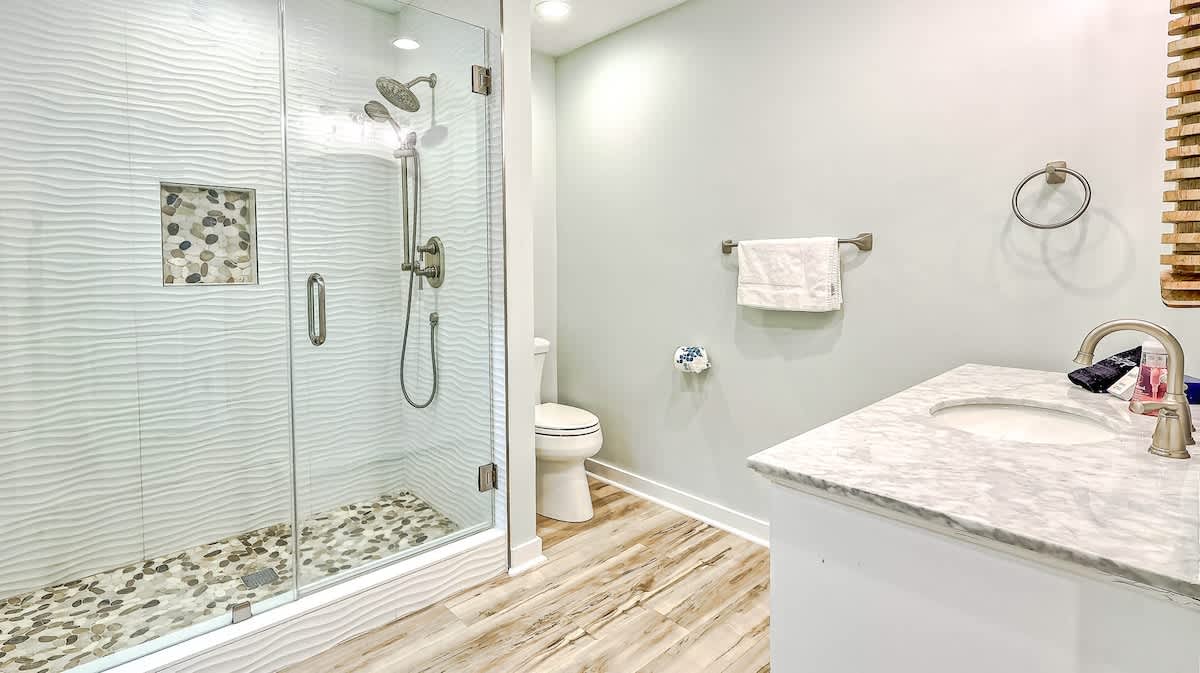 Downstairs Primary Suite Bathroom