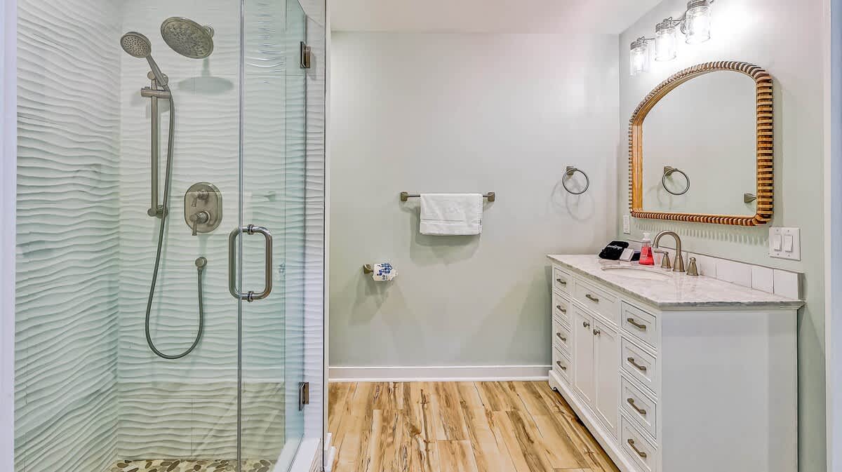 Downstairs Primary Suite Bathroom