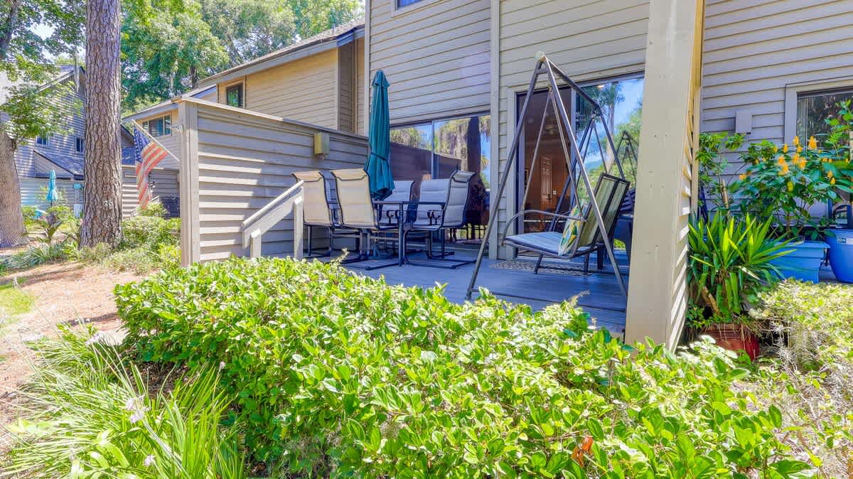 Deck with Golf Course Views