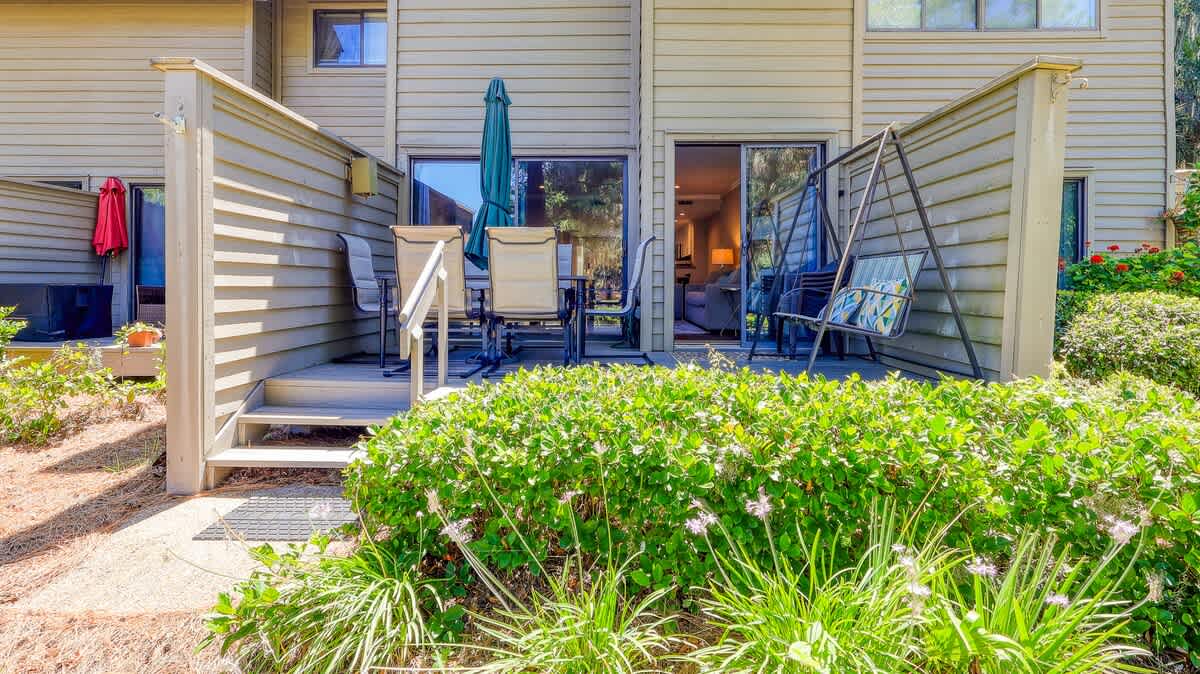 Deck with Golf Course Views