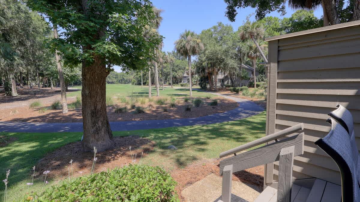 Deck with Golf Course Views
