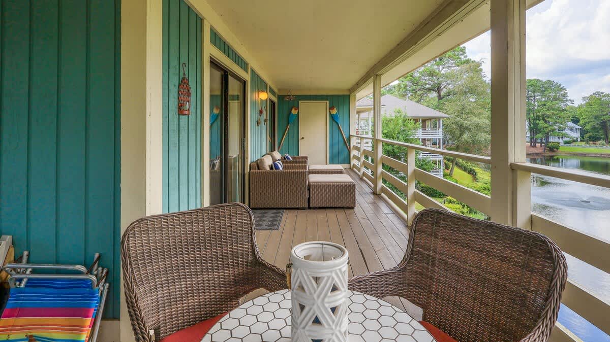 Wrap Around Balcony with Lagoon Views
