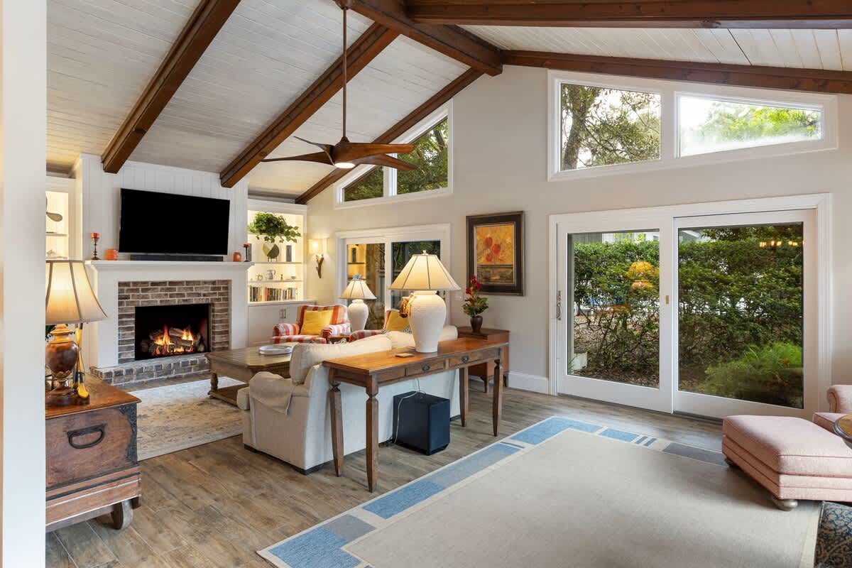 Main Living Space off Dining Room and Kitchen