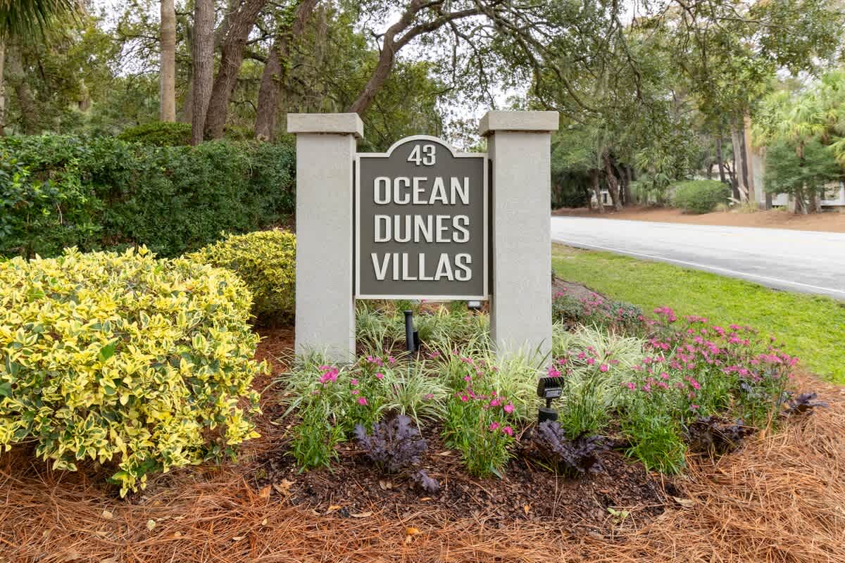 Ocean Dunes Villa Entrance