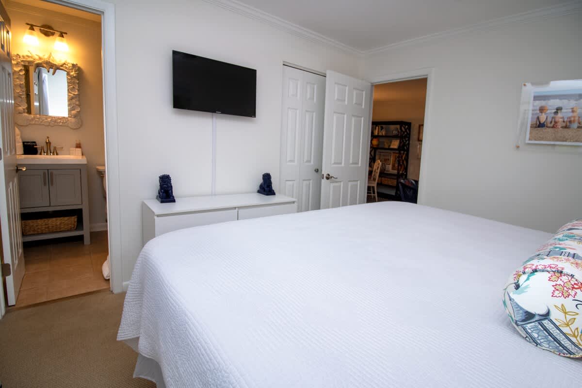 Primary King Bedroom with Private Bathroom