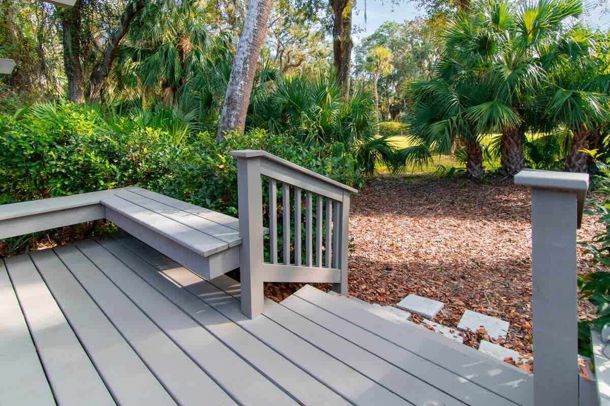 Back Yard Overlooking Golf Course