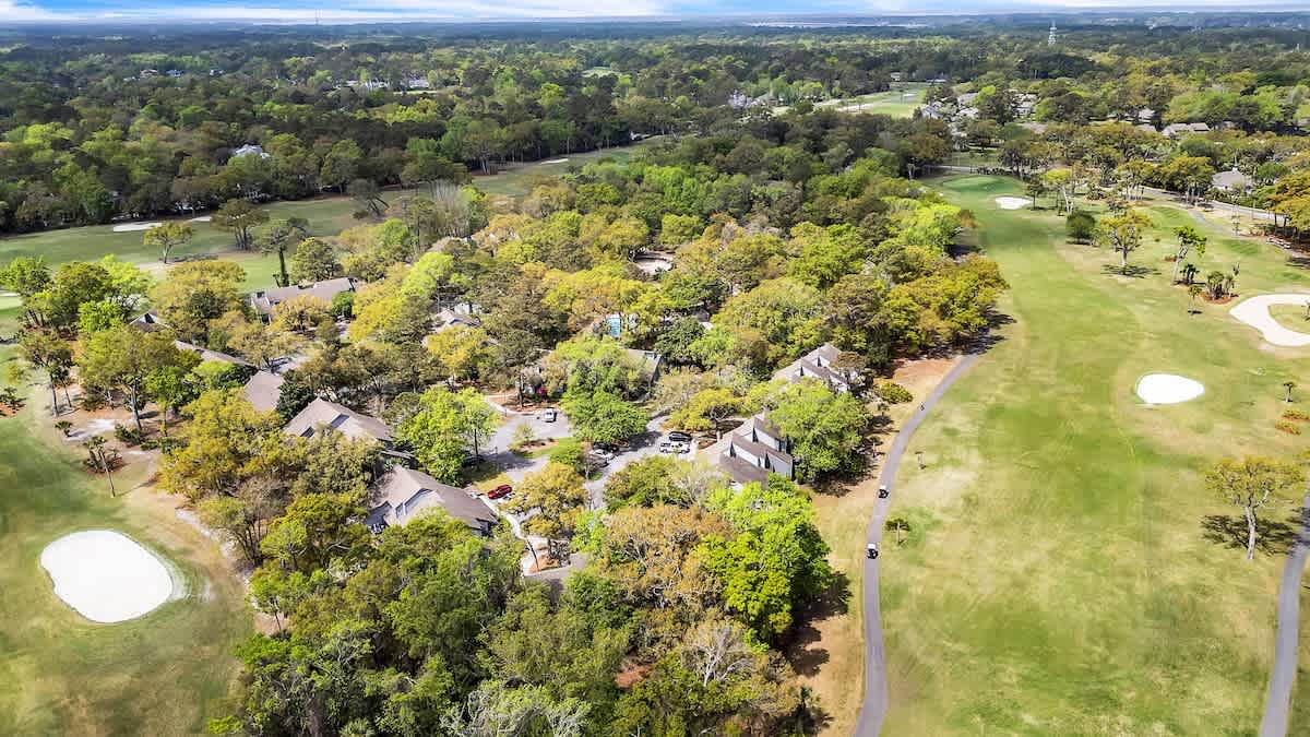 Aerial of Villas and George Fazio Golf Course