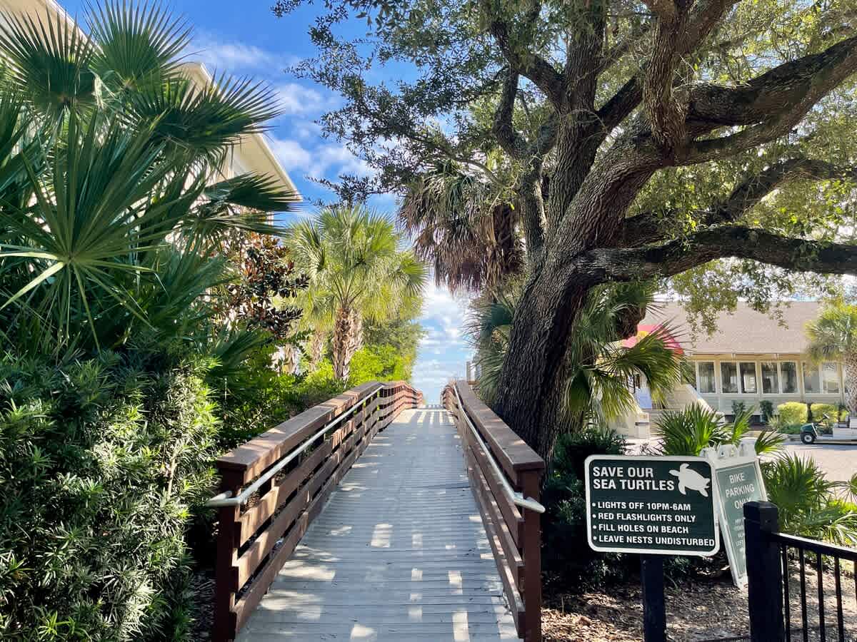Palmetto Dunes Beach Entrance