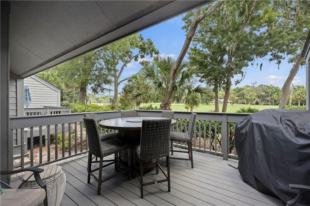 Private Balcony Overlooking Golf Course