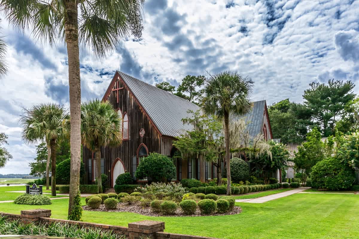 Historic Church in Old Town Bluffton
