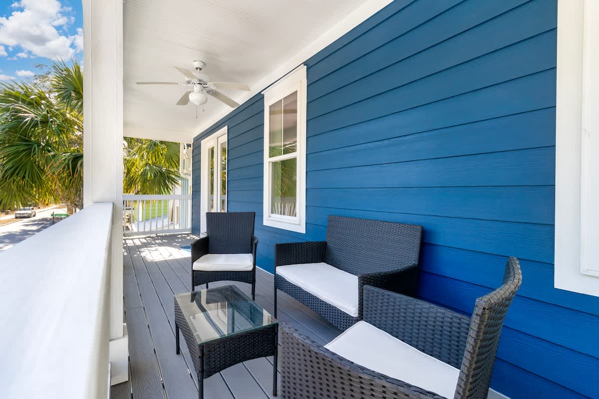 Private Front Patio