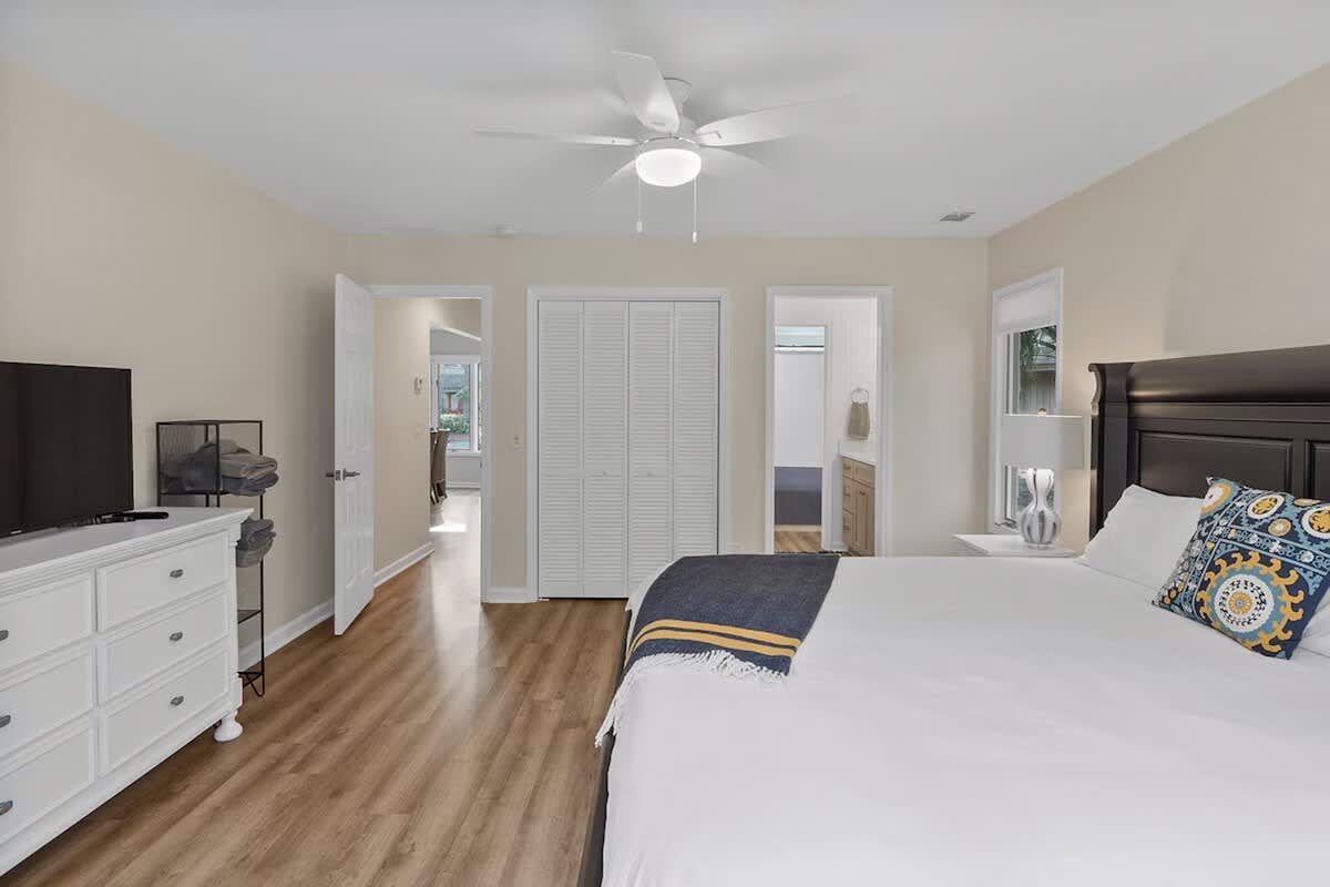Primary Bedroom with King Bed