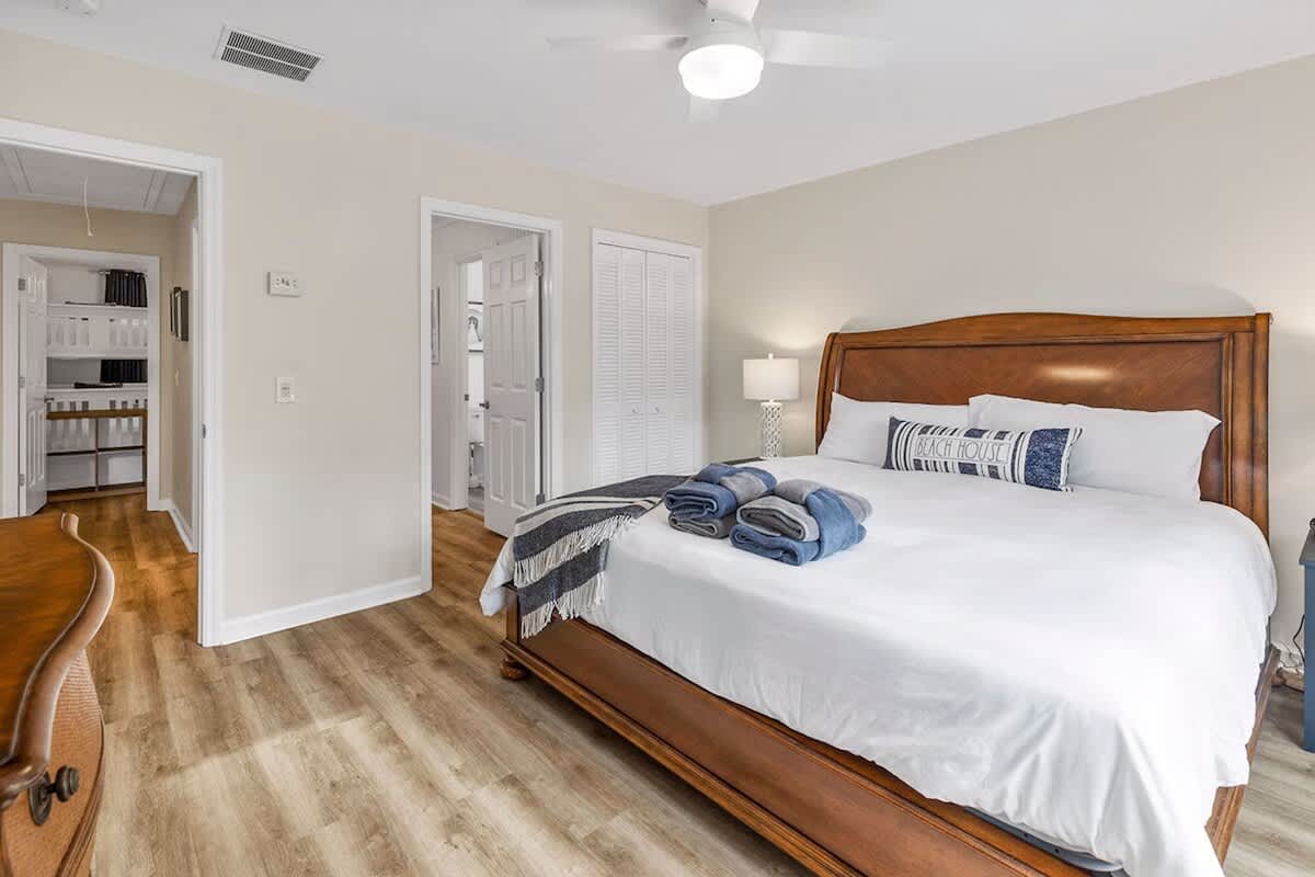 Guest Bedroom with King Bed