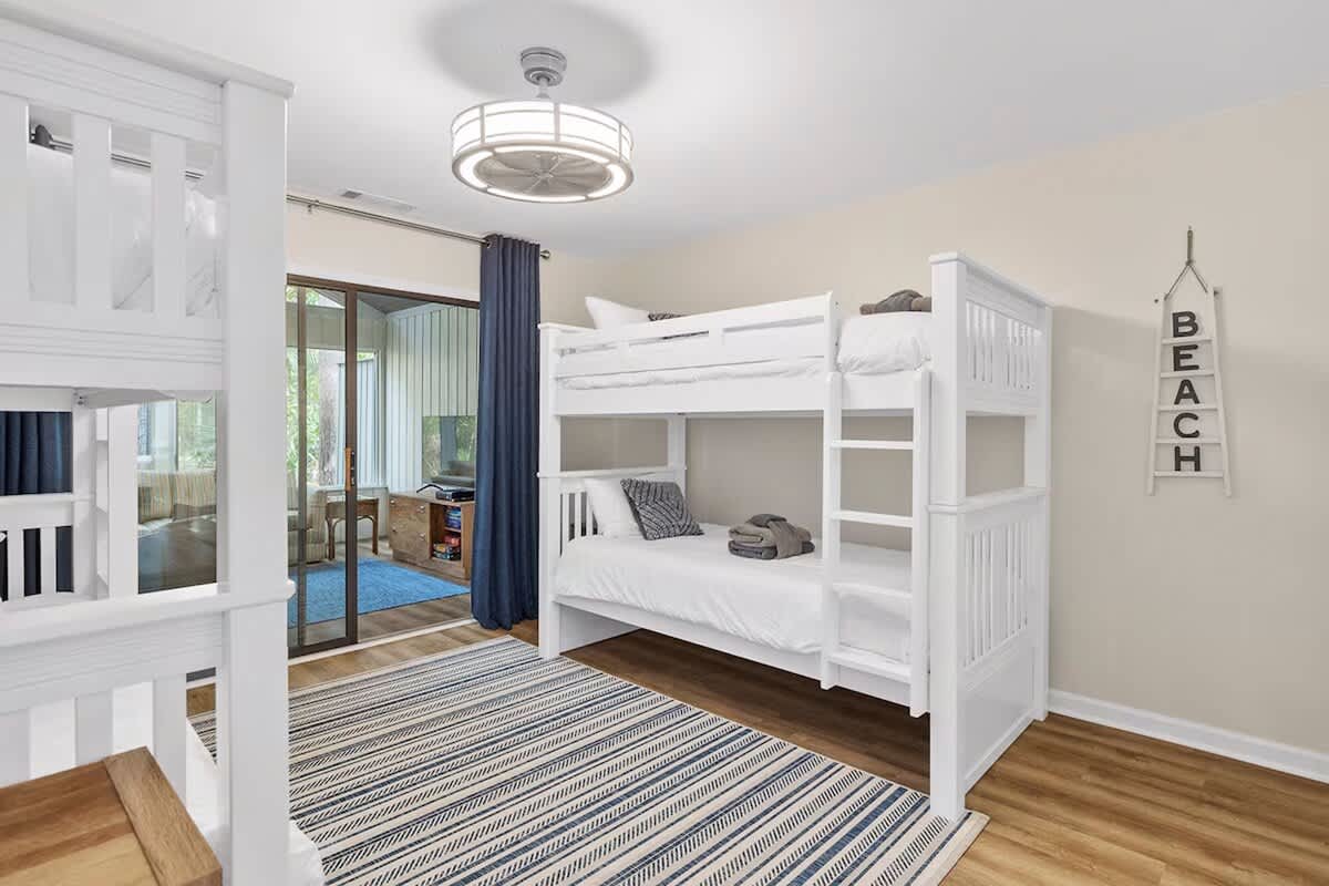 Guest Bedroom with Two Bunk Beds