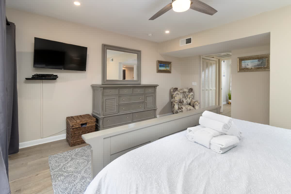 Guest Bedroom with King Bed