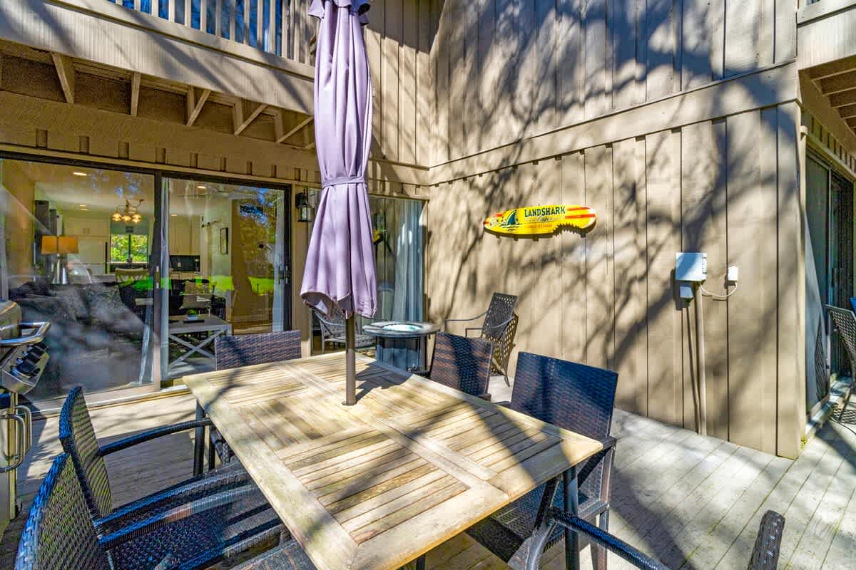 Private Deck with View of the Robert Trent Jones Golf Course