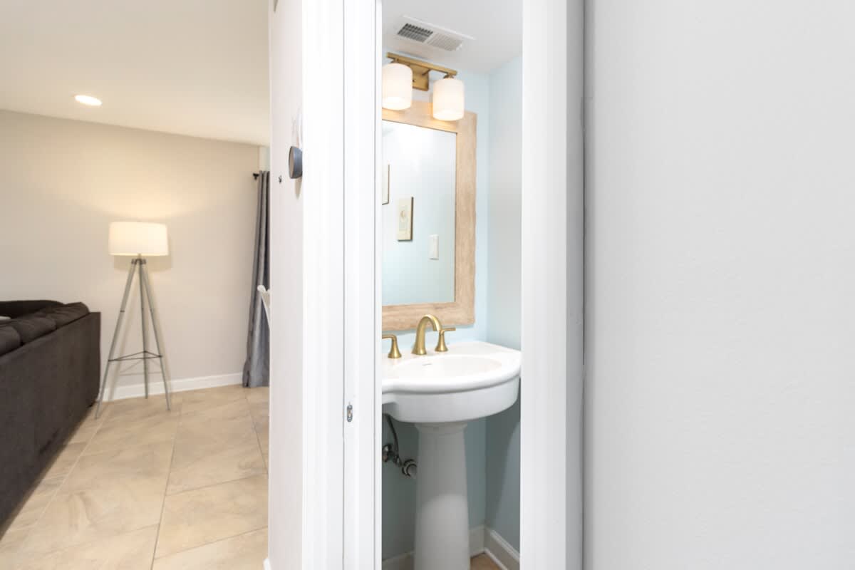 Downstairs Half Bathroom
