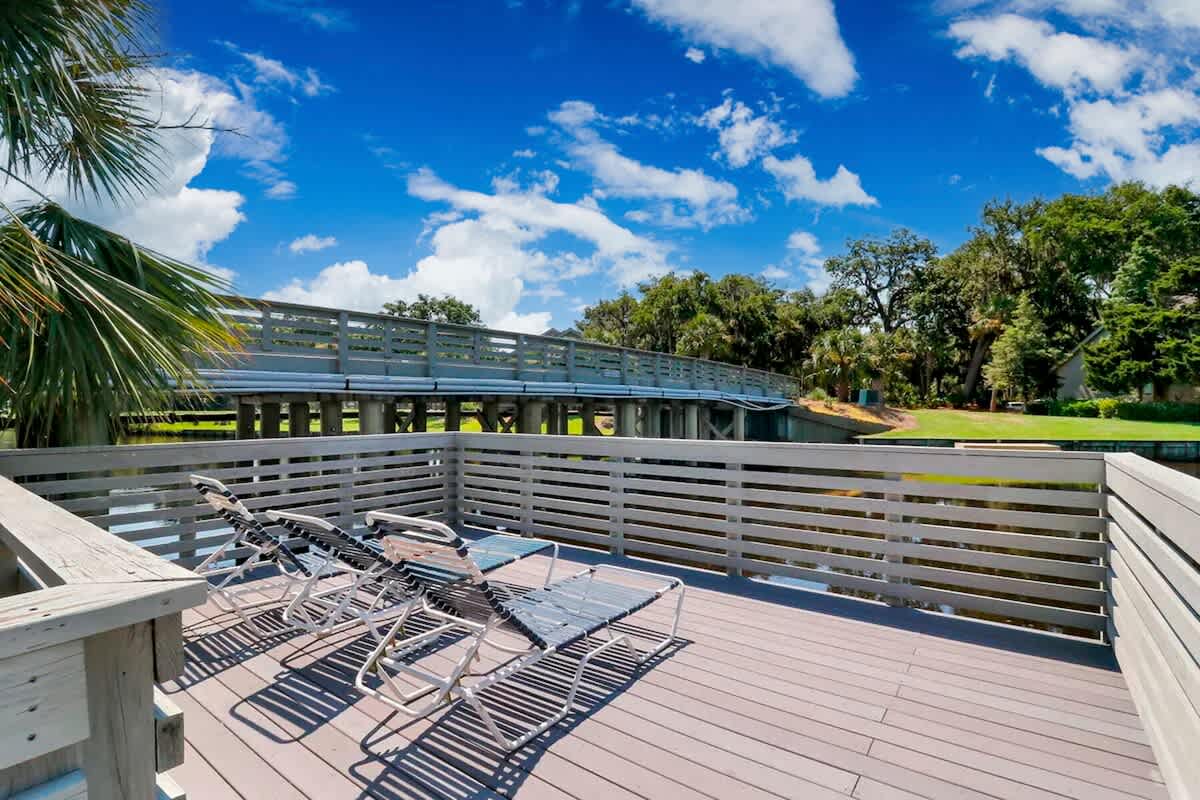 Sundeck Overlooking Lagoon