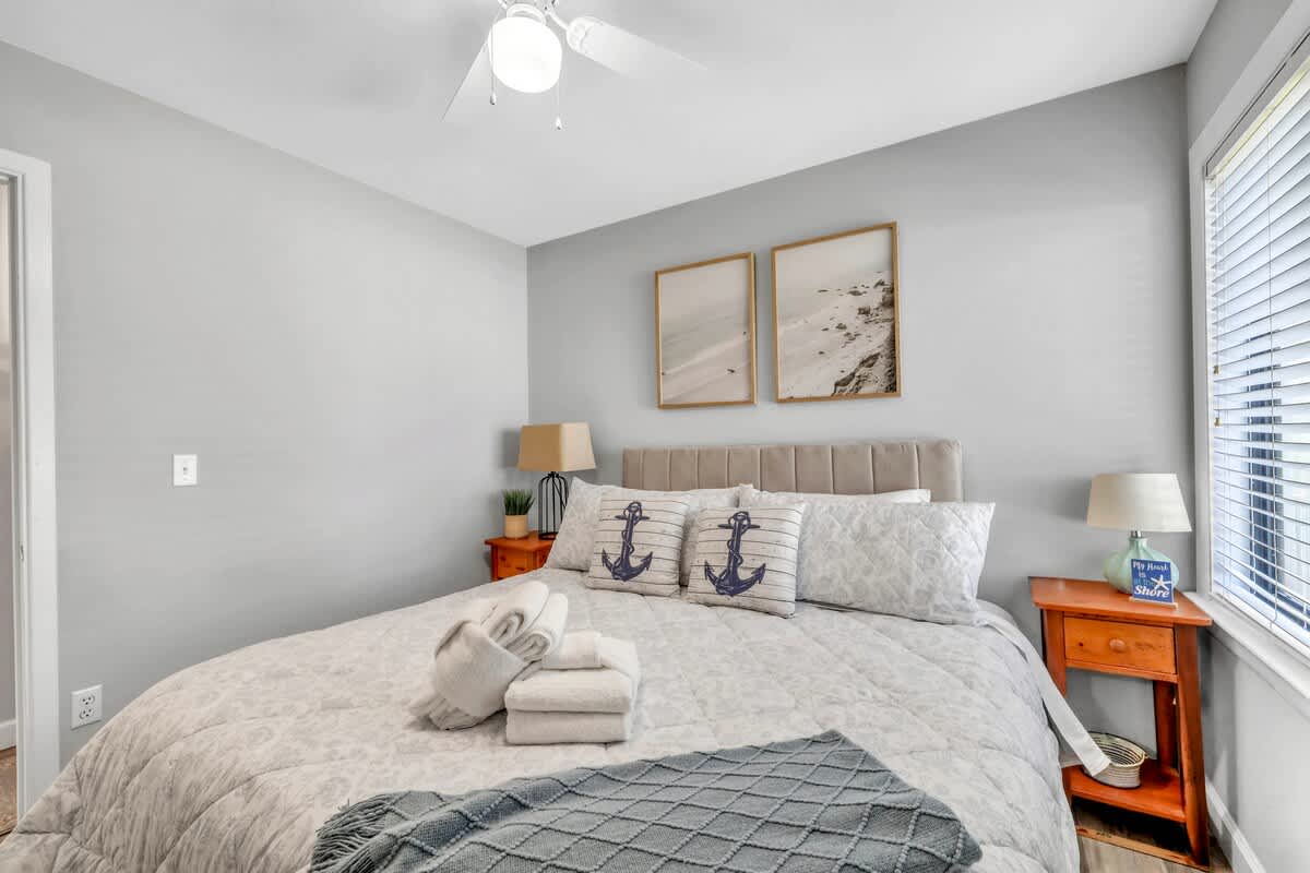 Guest Bedroom with King Bed