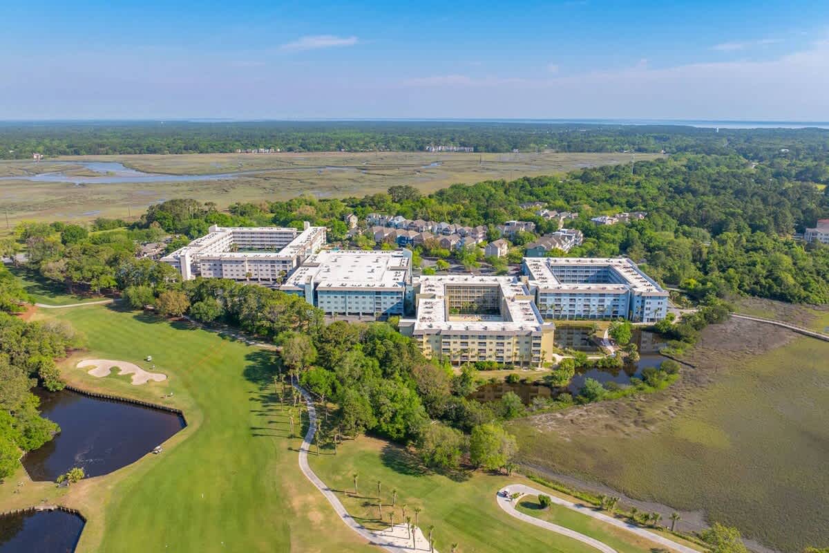 Aerial View of Hilton Head Resort
