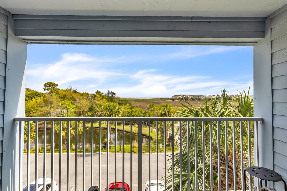 View from Private Patio