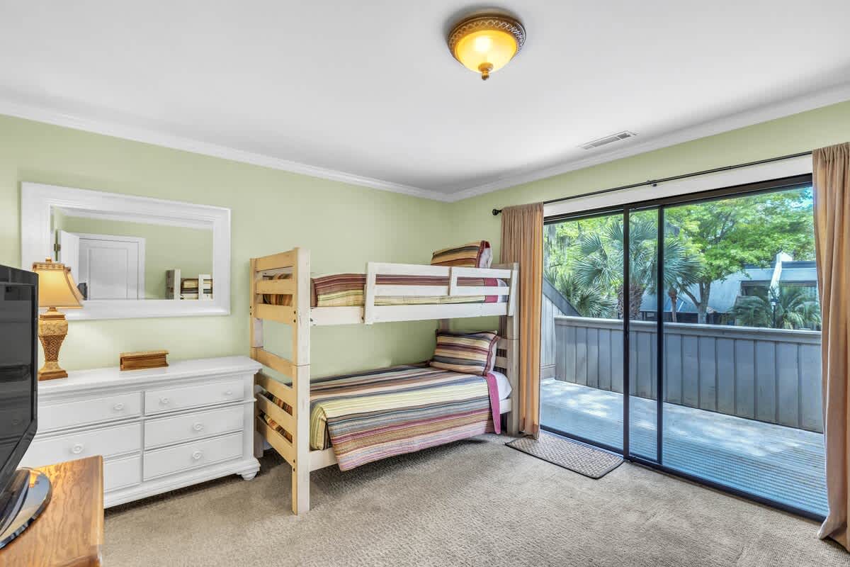 Guest Bedroom with Twin Bunk Beds