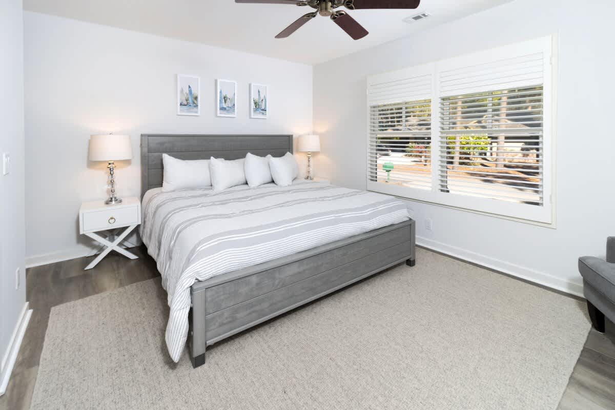 Downstairs Bedroom with King Bed