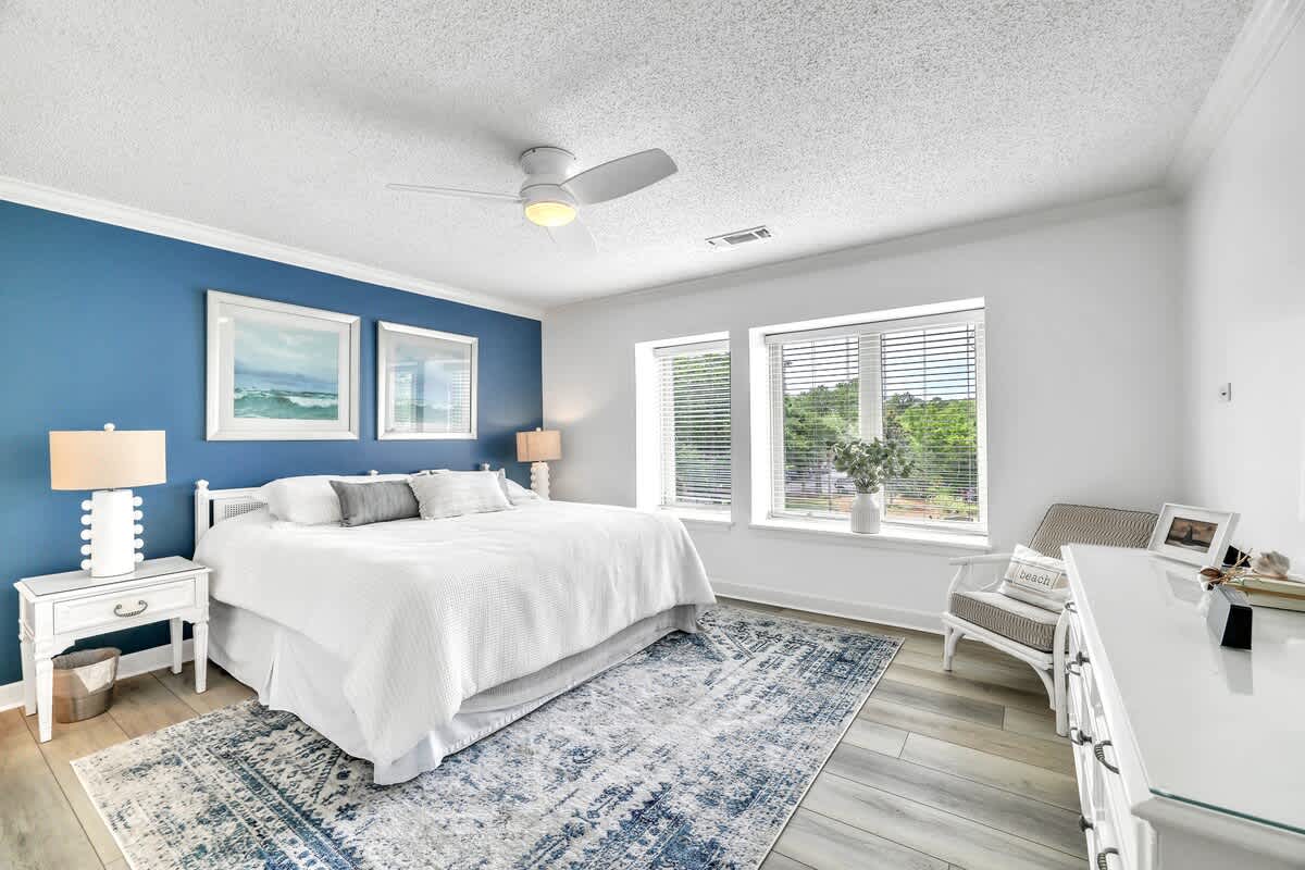 Primary Suite with King Bed and En-Suite Bathroom