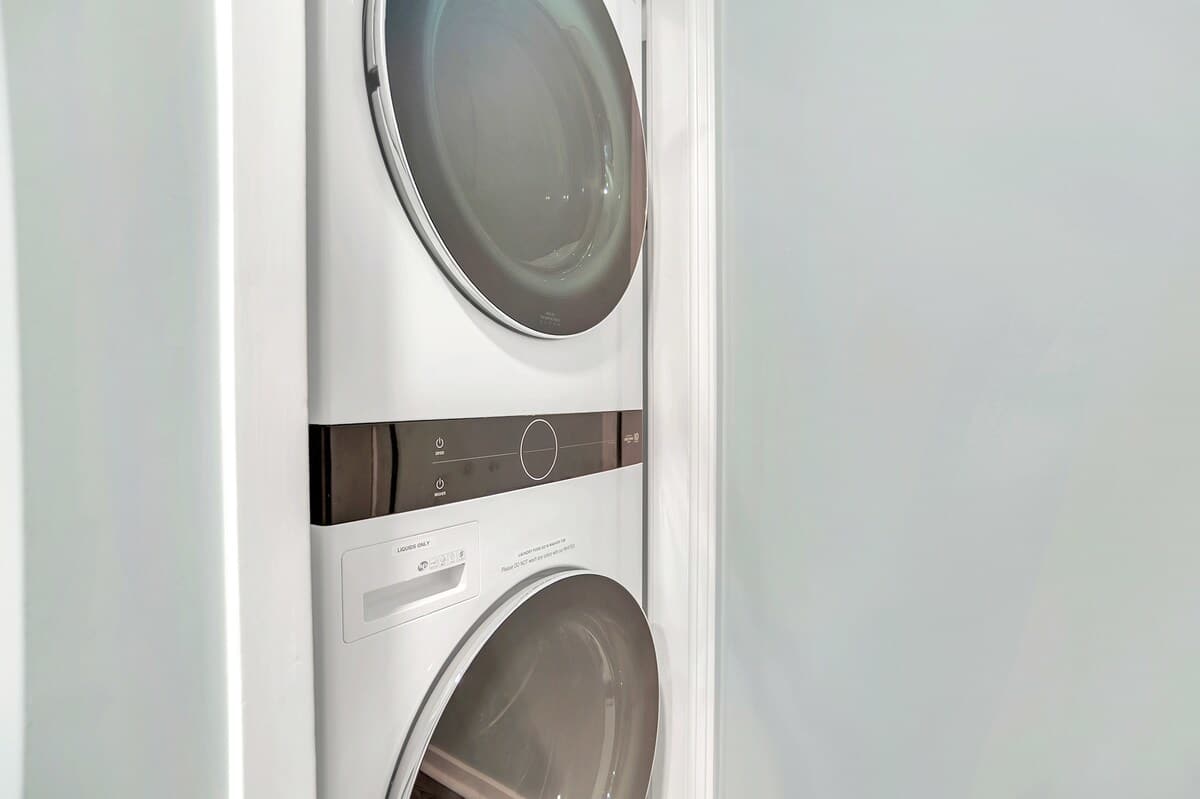 Laundry in Kitchen