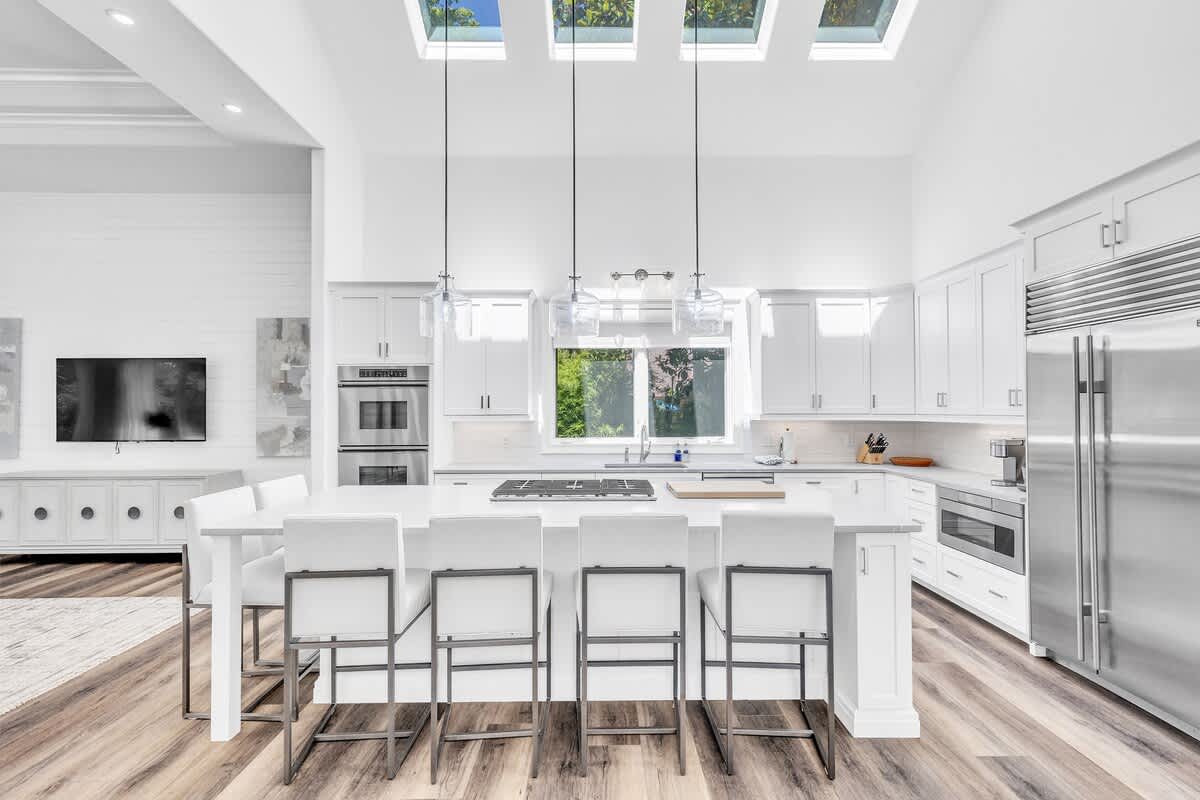 Gourmet Kitchen with Large Island