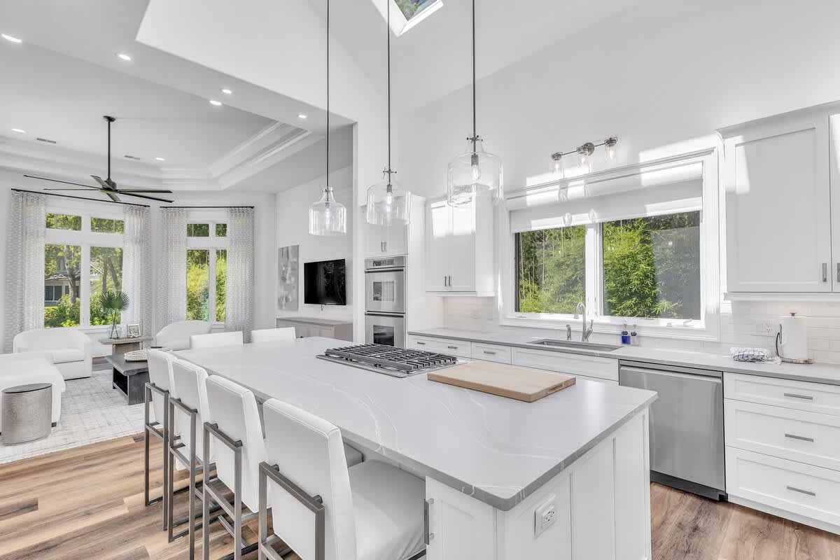 Gourmet Kitchen with Large Island