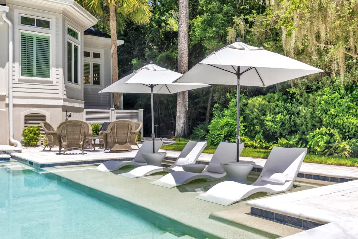 Private Pool in Secluded Backyard with Ample Seating!