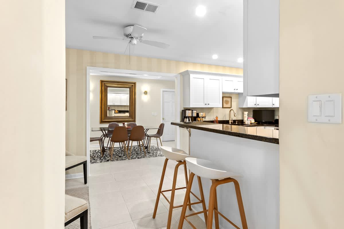 Kitchen and Dining Area