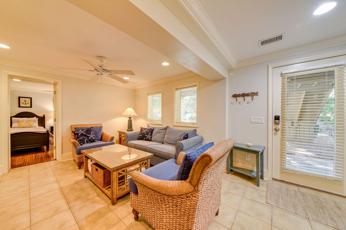 First Floor Den with Sleeper Sofa