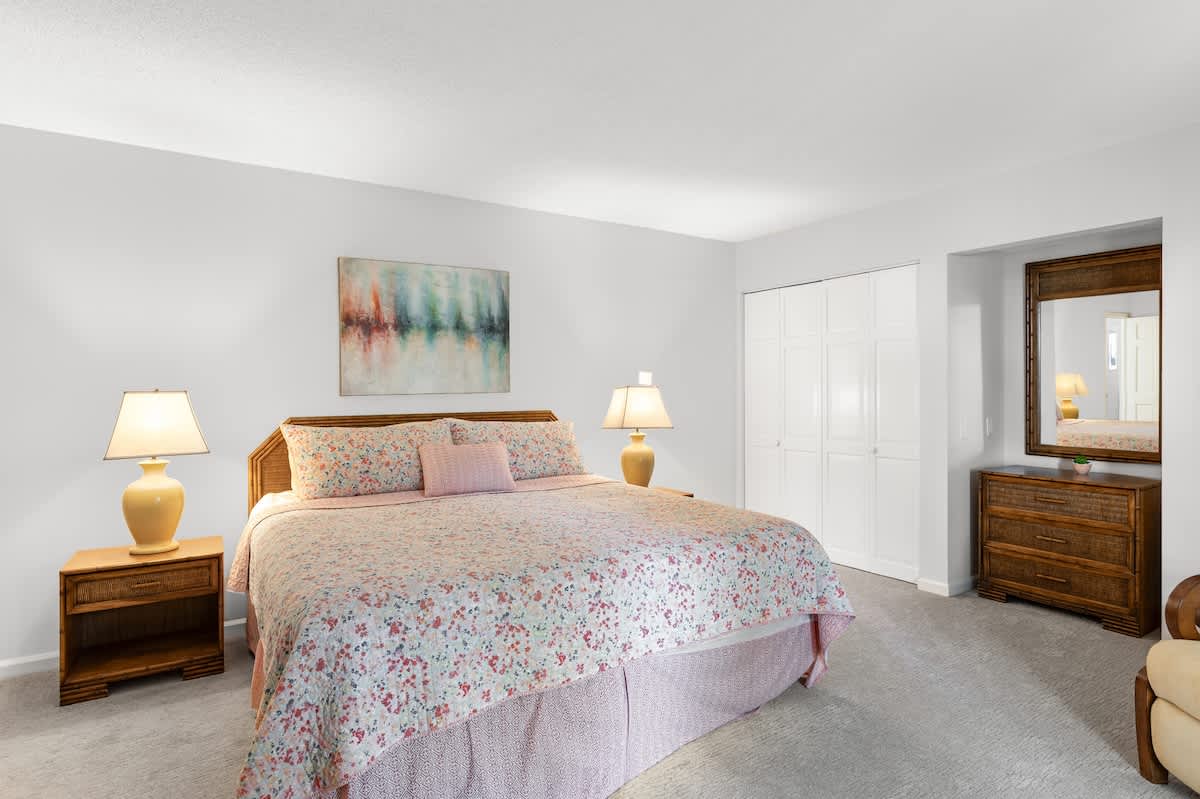 Guest Bedroom with King Bed