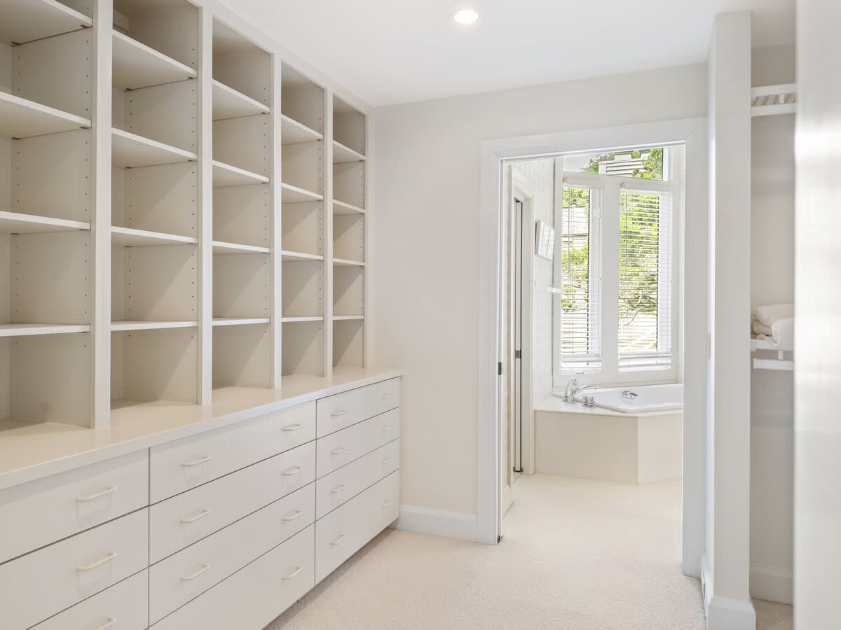 Massive Closet Space with Laundry!