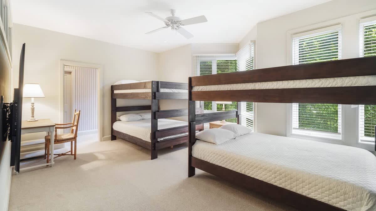 Guest Bedroom with Two Bunk Beds