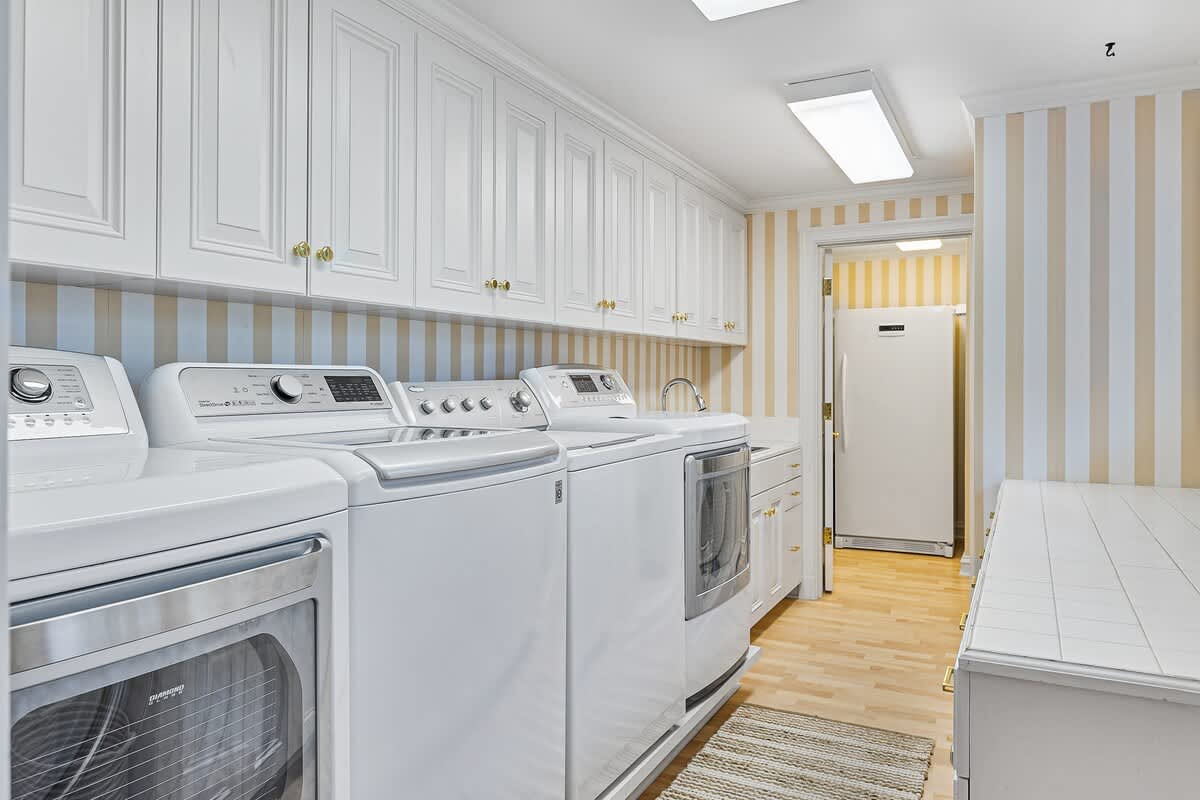 Laundry in Main Hall Off of Kitchen