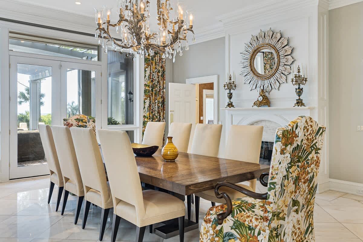 Main Dining Area Off Of Kitchen