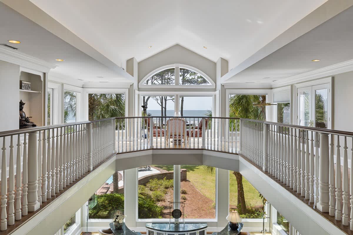 2nd Floor View and Common Area Above Entry