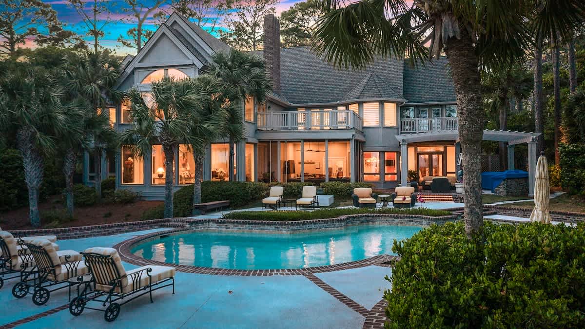 Lavish Oceanfront Manor Private Pool Hilton Head
