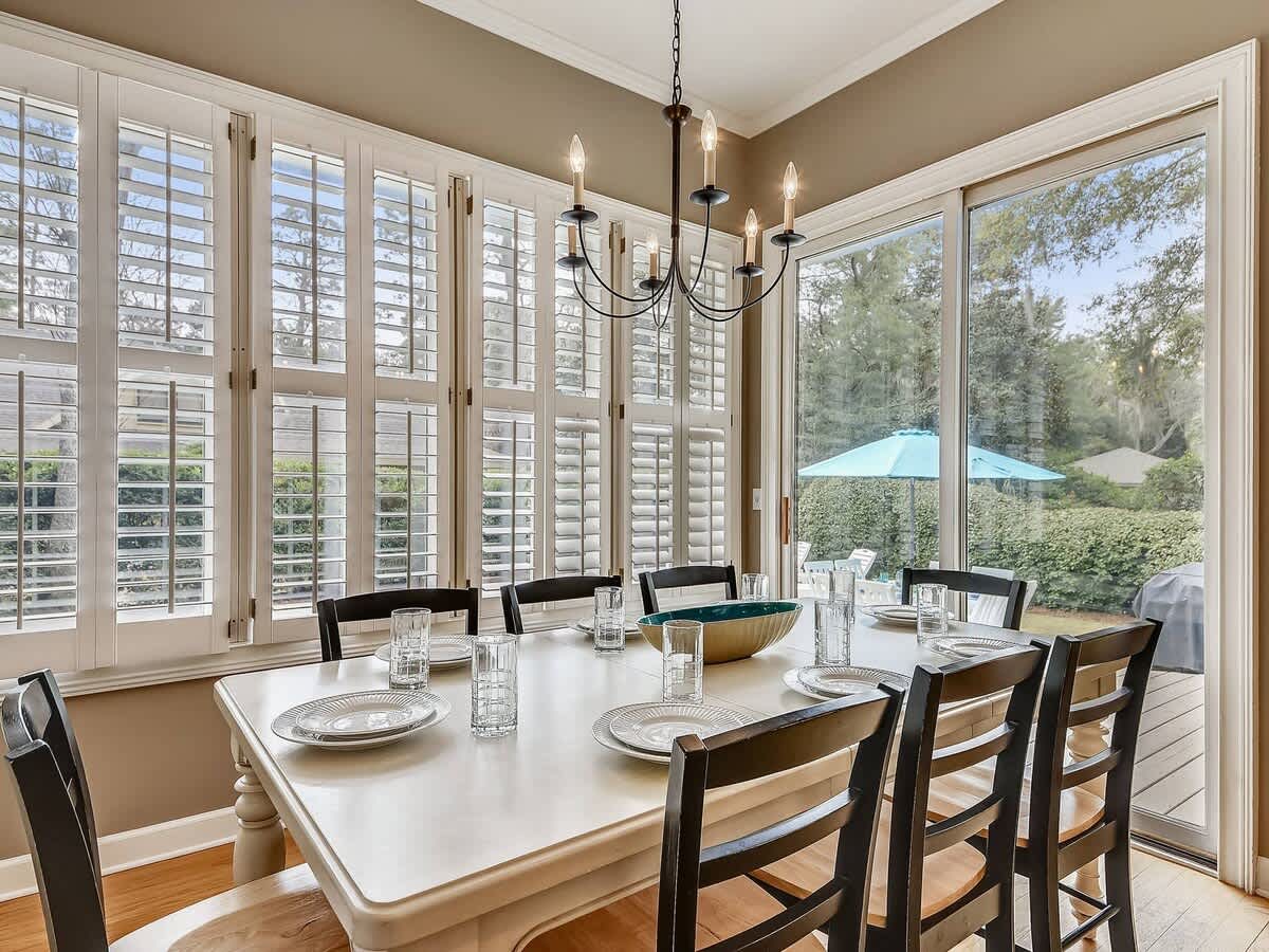 Dining Table with Seating for 8