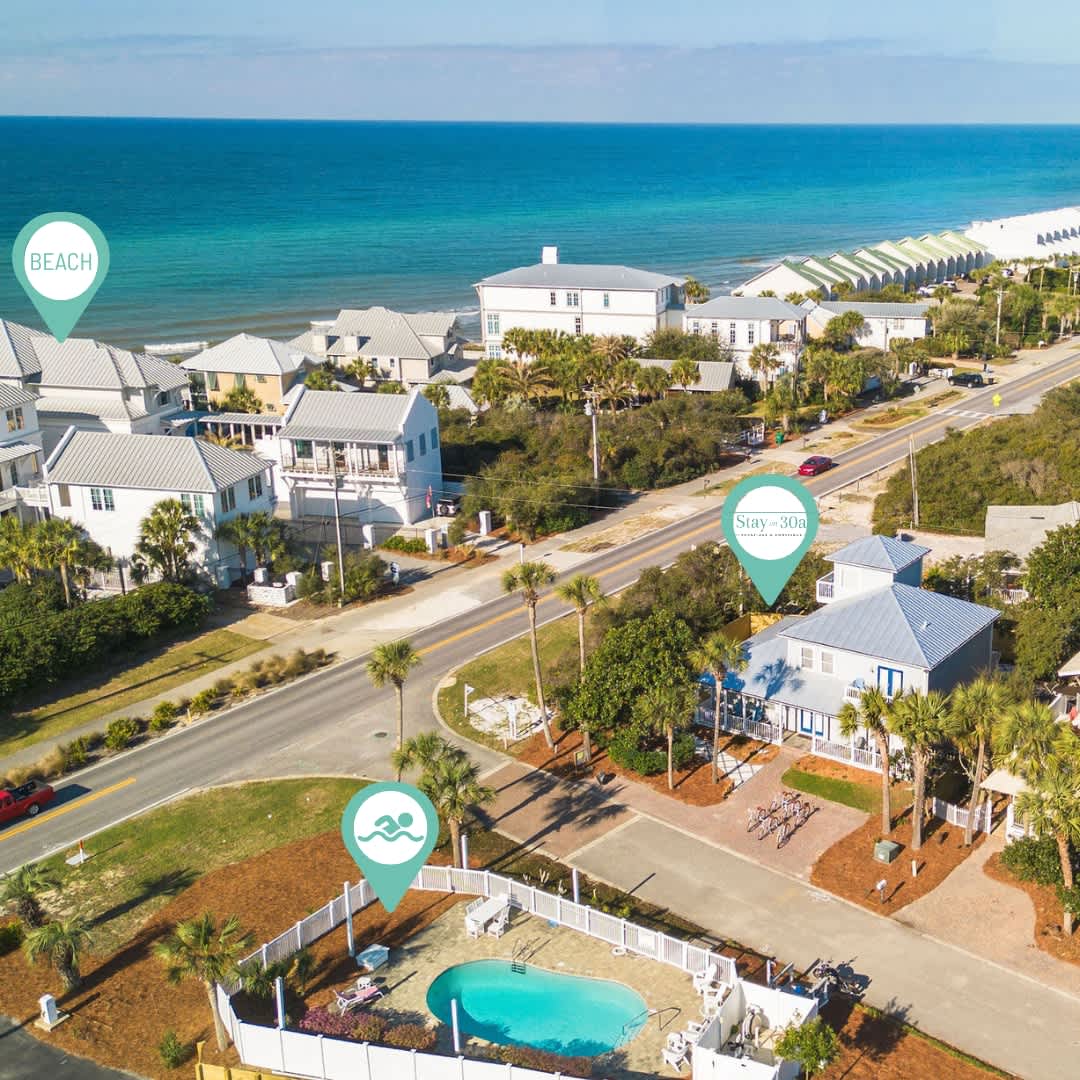 Home is located across from the community pool and has access to a private deeded beach across the street!